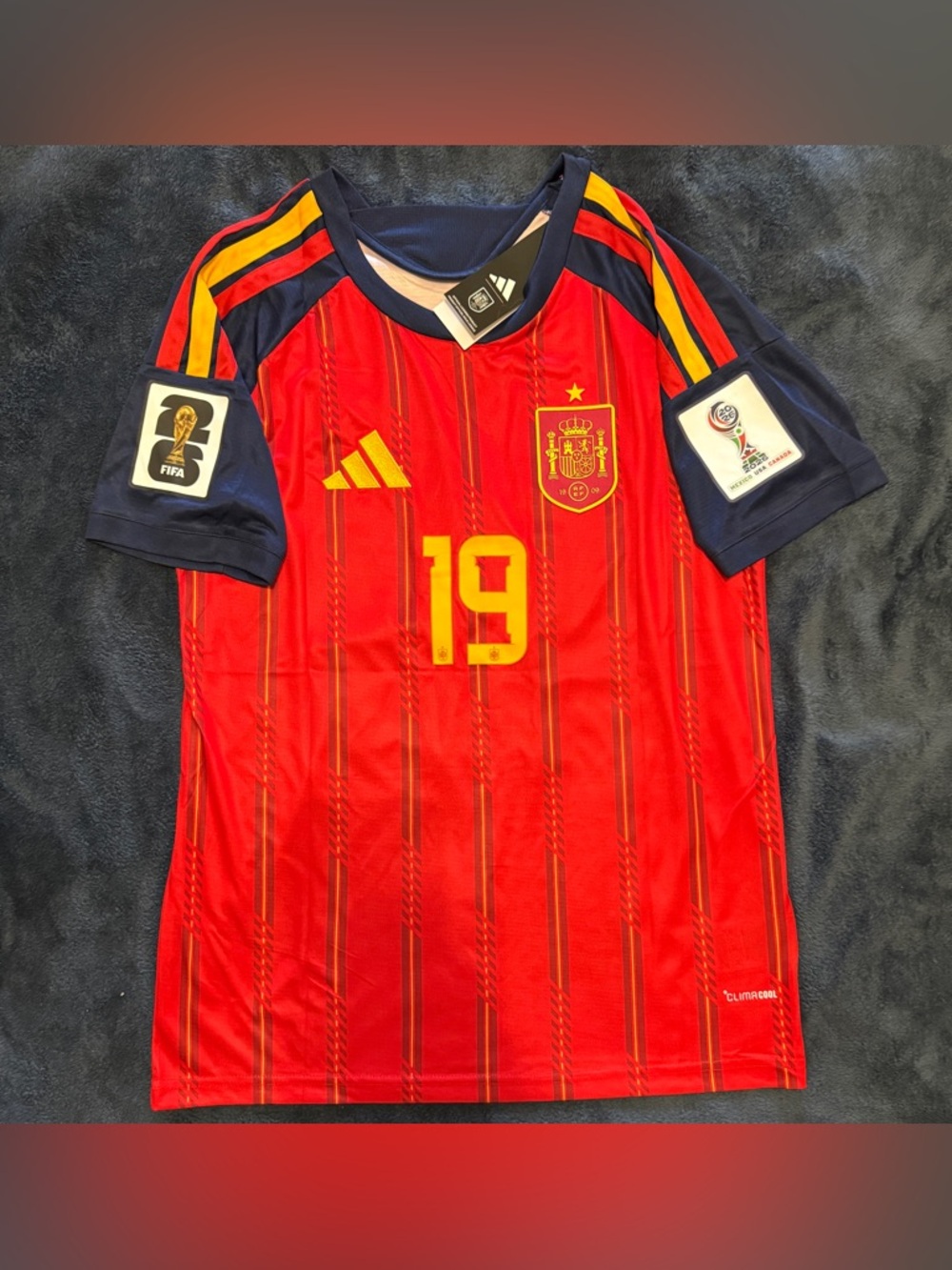 Spain National Team World Cup 2026 Men’s Jersey # NWT# Yamal 19 # Adult size